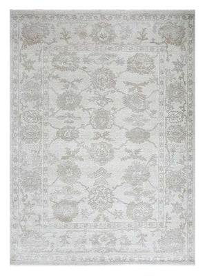 Alfombra de lana - 300 x 240 cm - gris claro
