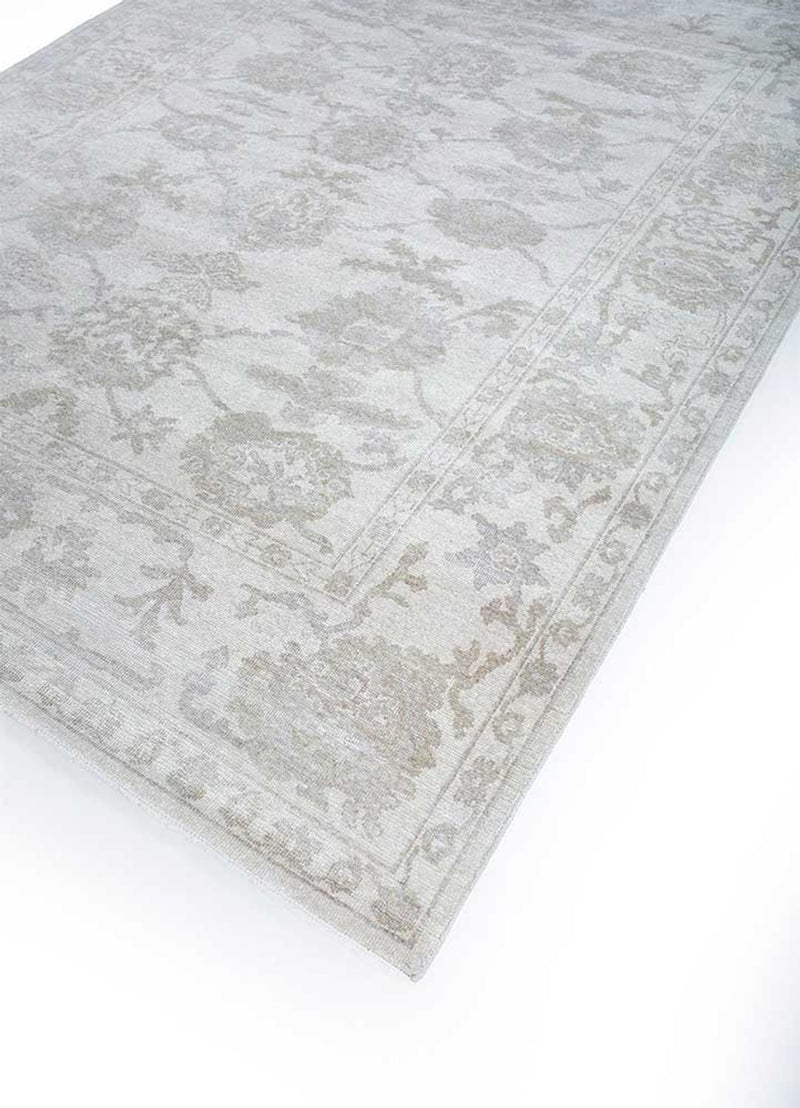 Alfombra de lana - 300 x 240 cm - gris claro