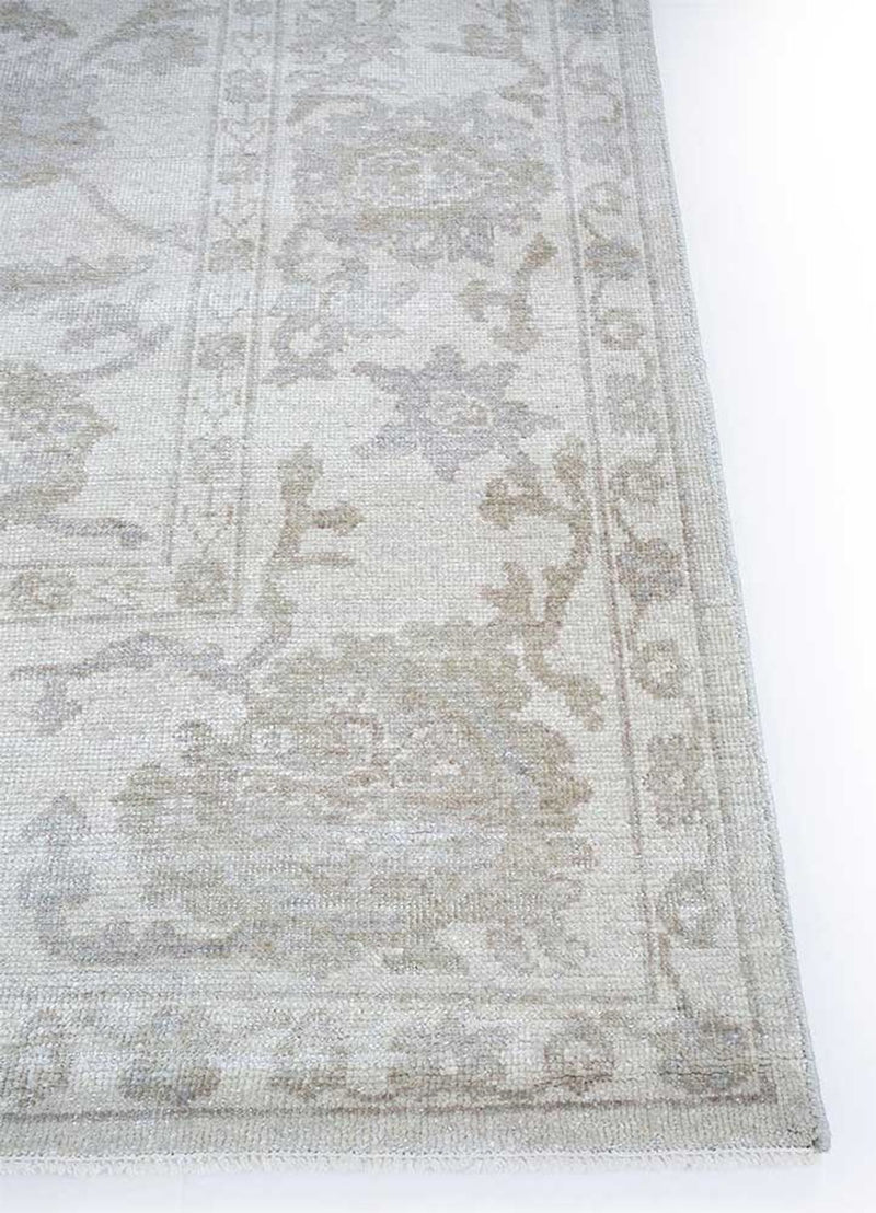Alfombra de lana - 300 x 240 cm - gris claro