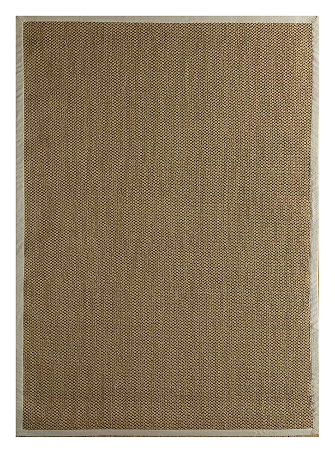Alfombra de sisal - 150 x 90 cm - crema