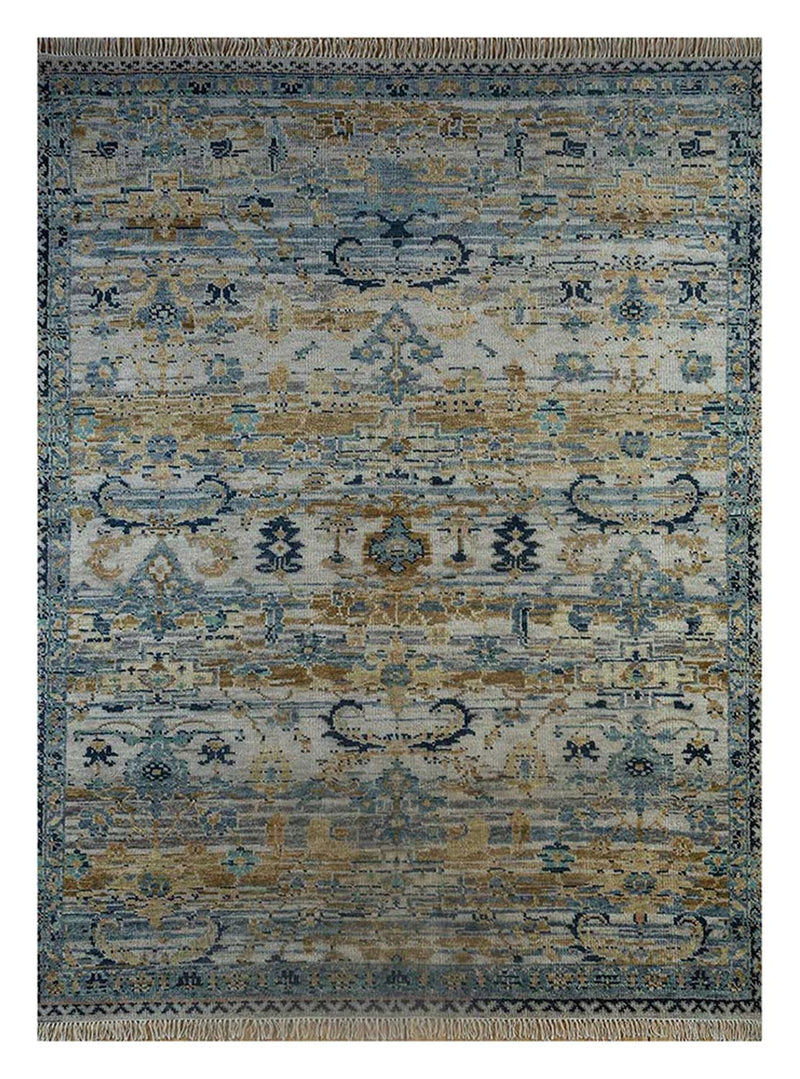 Alfombra de lana - 300 x 240 cm - azul marino