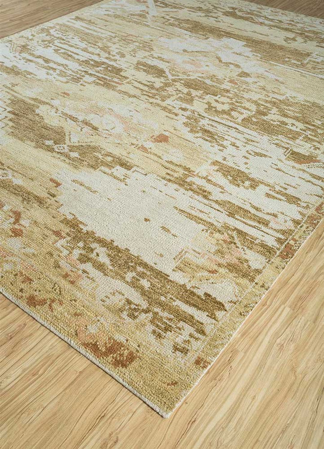 Alfombra de lana - 300 x 240 cm - beige oscuro