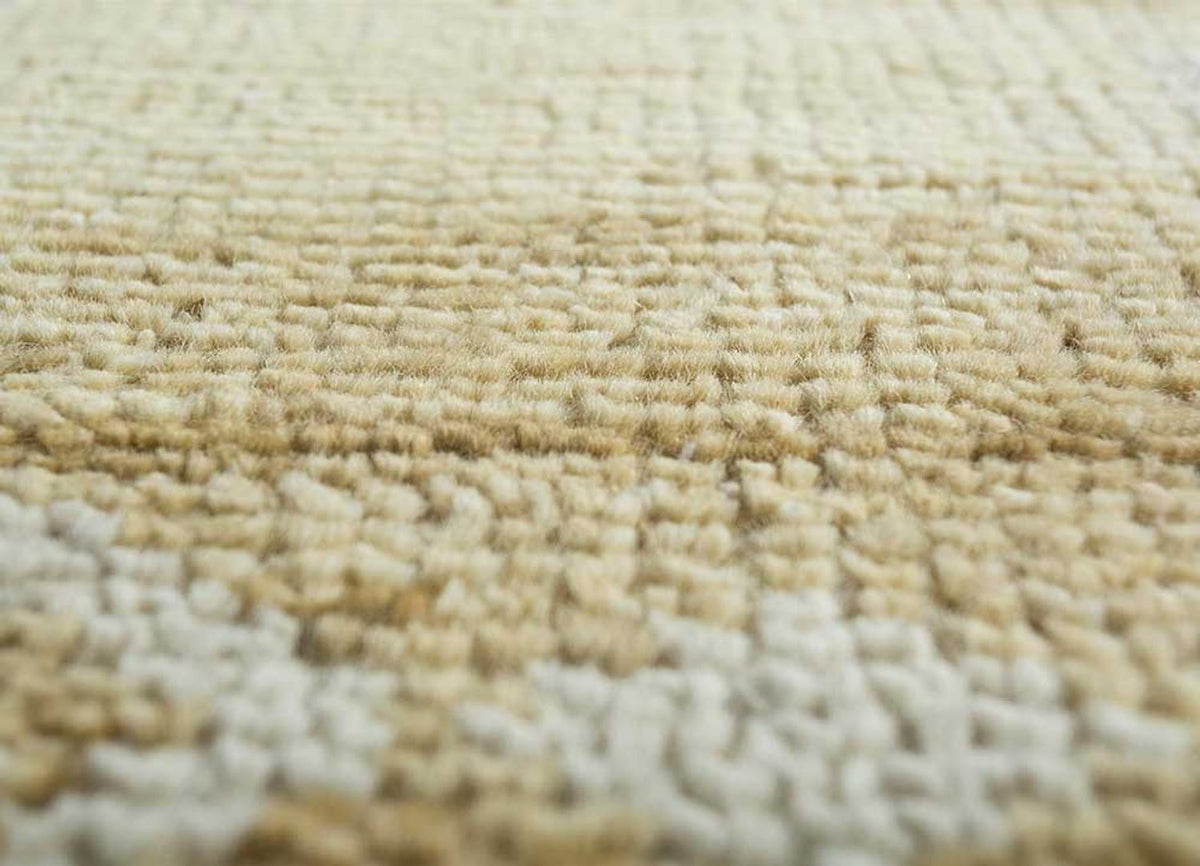 Alfombra de lana - 300 x 240 cm - beige oscuro