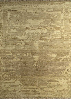 Alfombra de lana - 300 x 240 cm - oro
