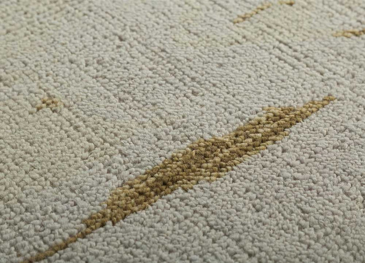 Alfombra de lana - 300 x 240 cm - crema