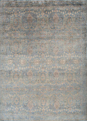 Alfombra de diseño - 300 x 240 cm - azul