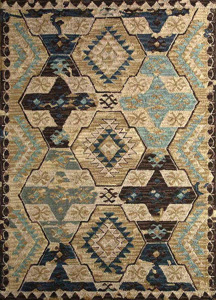 Alfombra de lana - 300 x 240 cm - multicolor