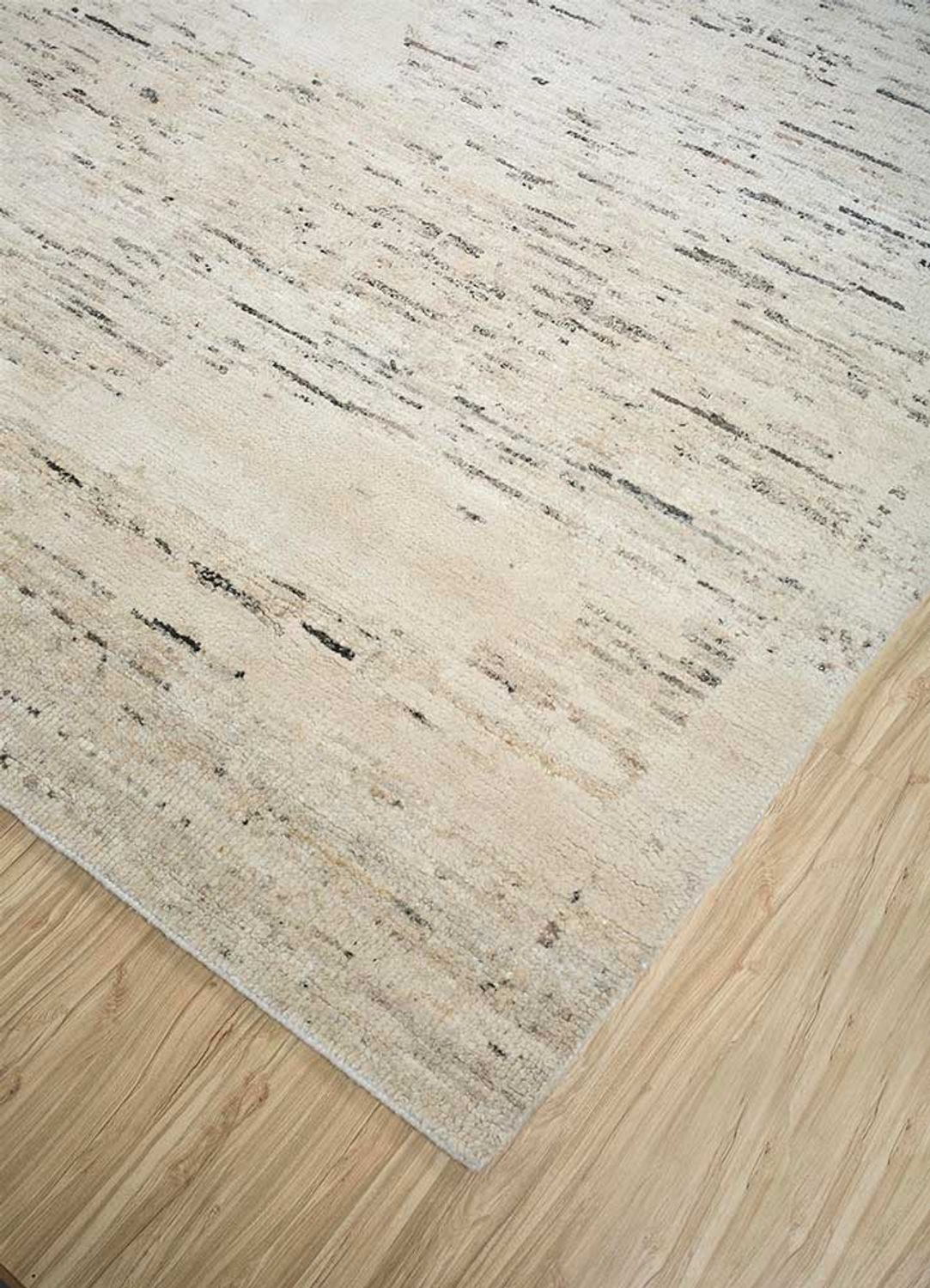 Alfombra de lana - 300 x 240 cm - crema
