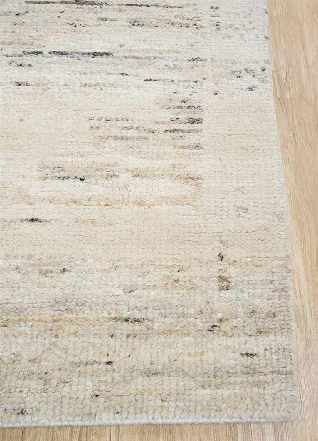 Alfombra de lana - 300 x 240 cm - crema