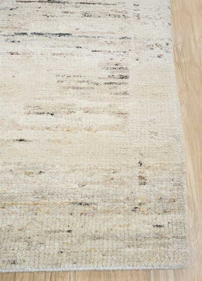 Alfombra de lana - 300 x 240 cm - crema