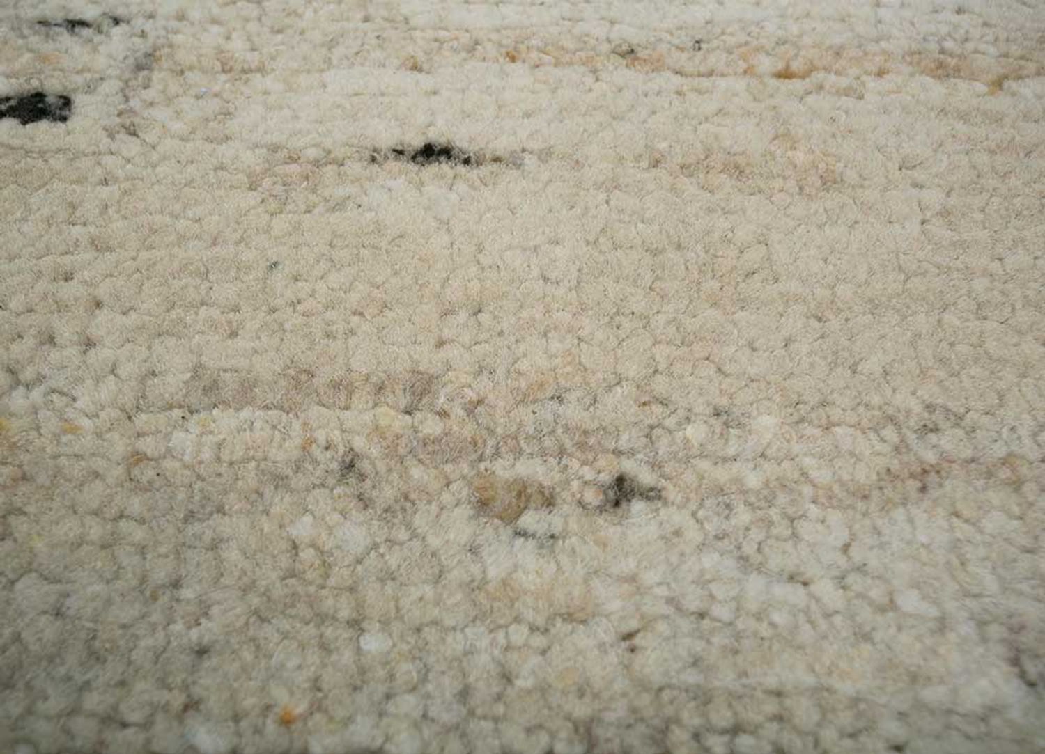 Alfombra de lana - 300 x 240 cm - crema