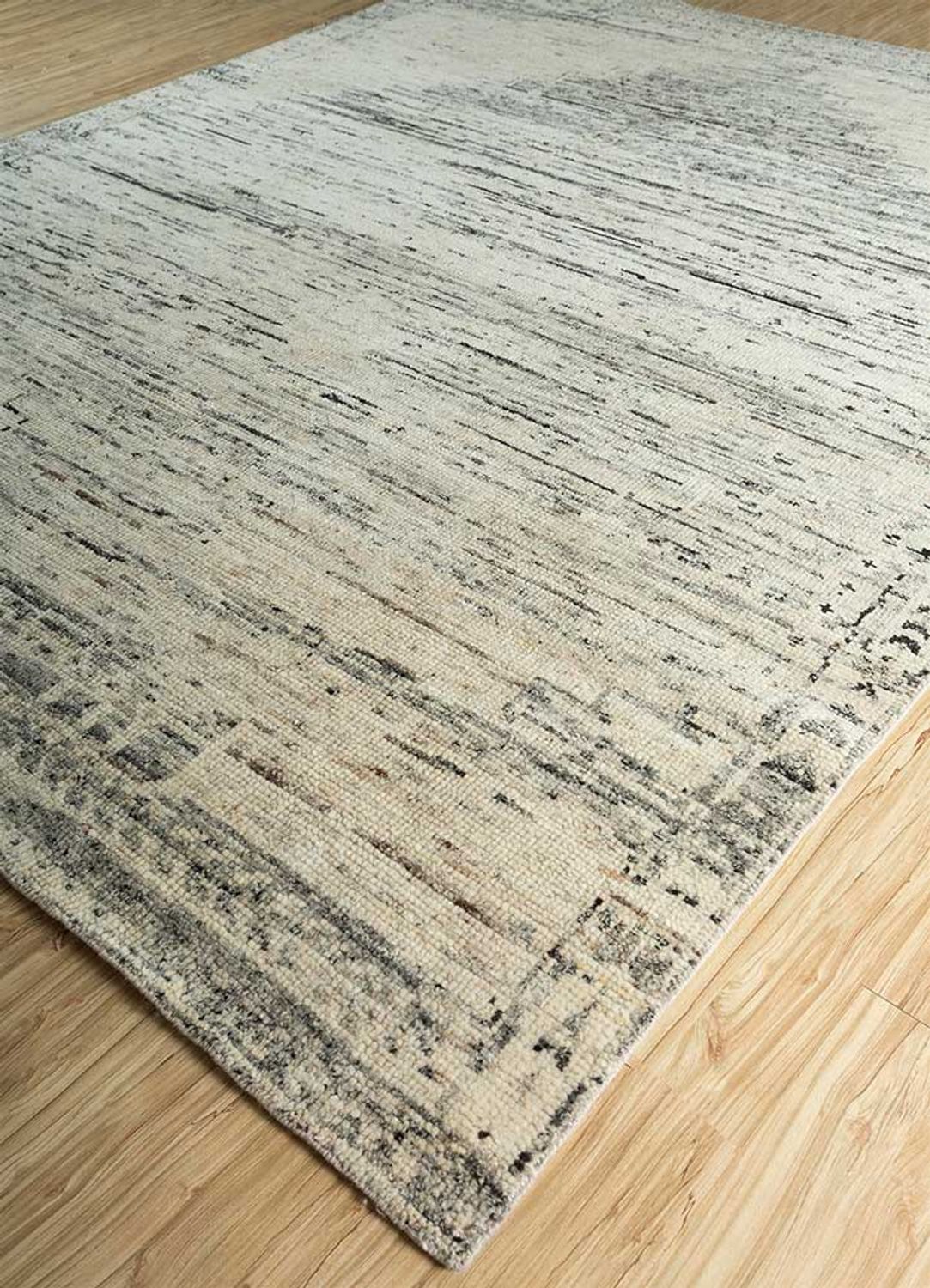 Alfombra de lana - 300 x 240 cm - crema