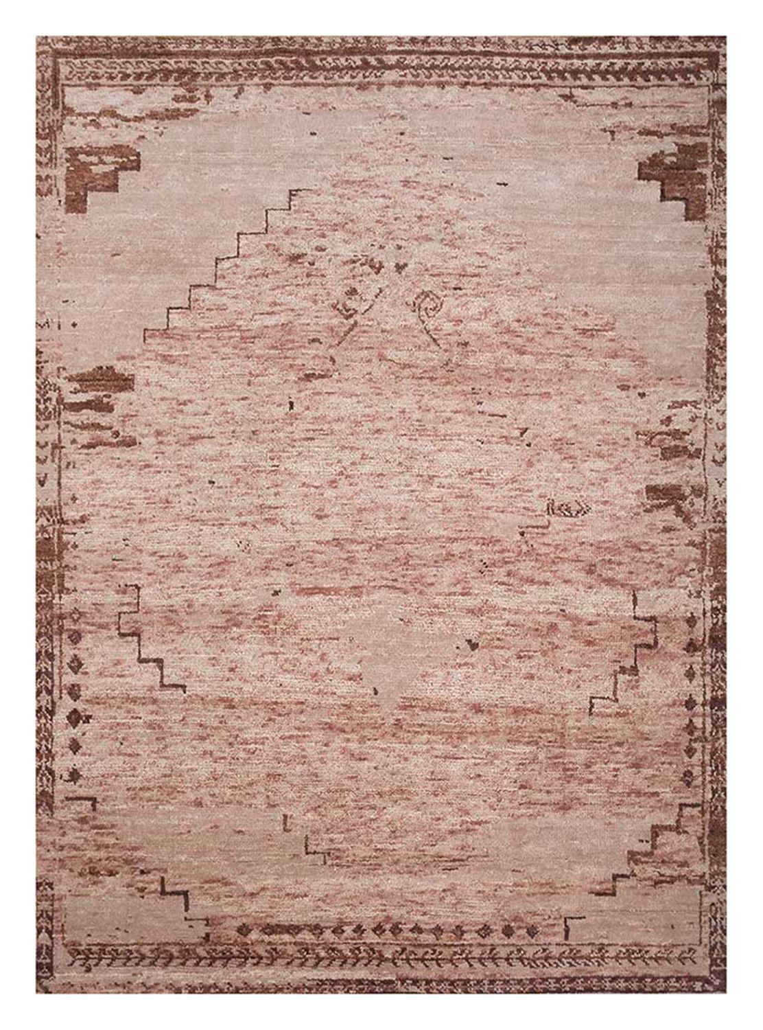 Alfombra Vintage - 300 x 240 cm - salmón