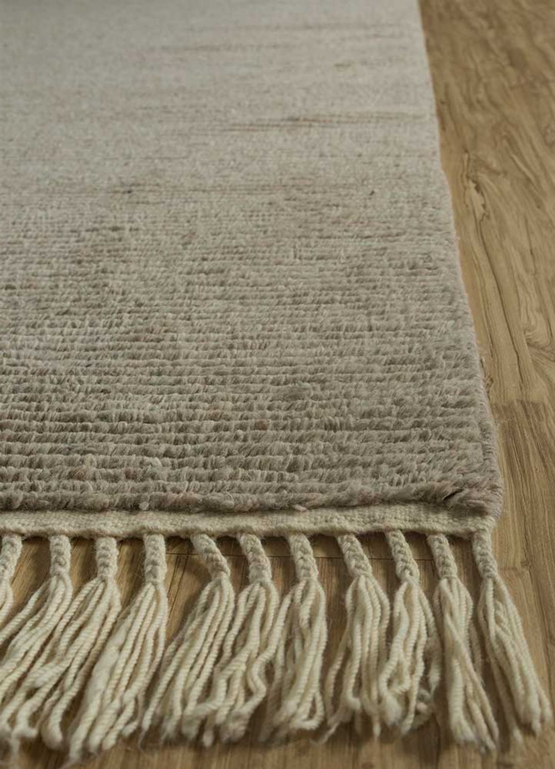 Alfombra de lana - 300 x 240 cm - beige
