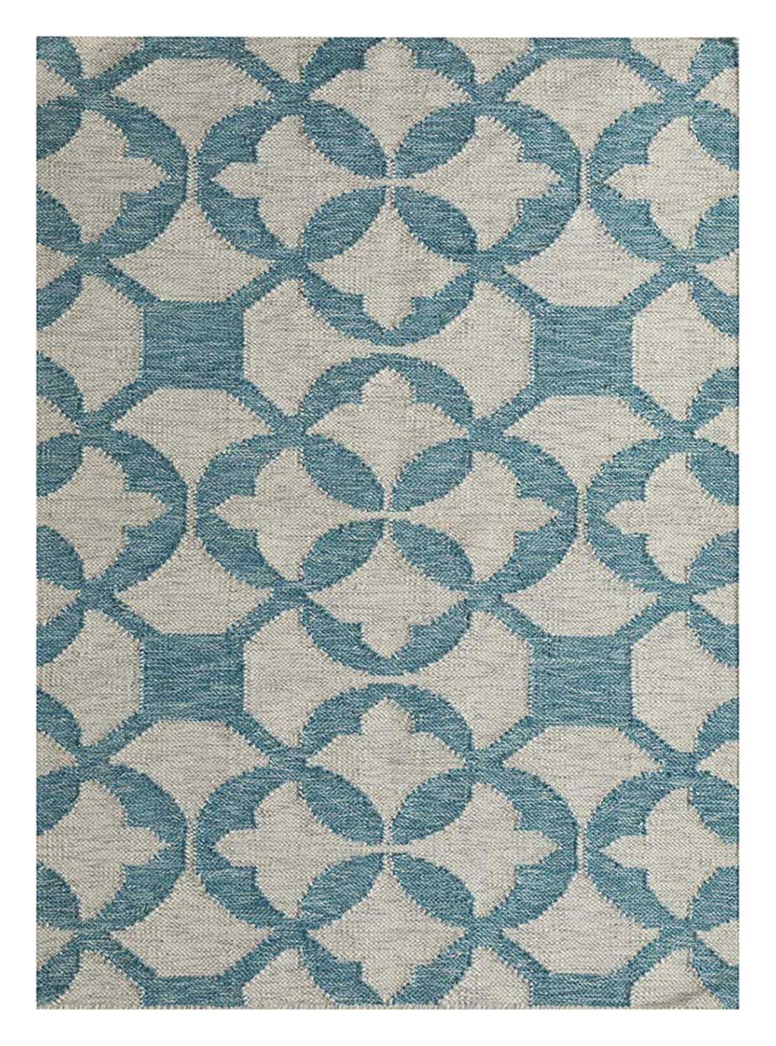Alfombra de lana - 300 x 240 cm - turquesa