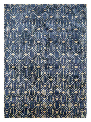 Alfombra - 240 x 150 cm - azul oscuro