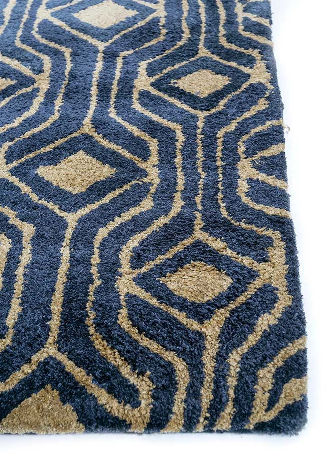 Alfombra - 240 x 150 cm - azul oscuro