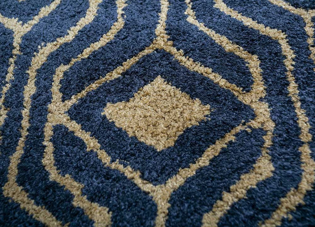 Alfombra - 240 x 150 cm - azul oscuro