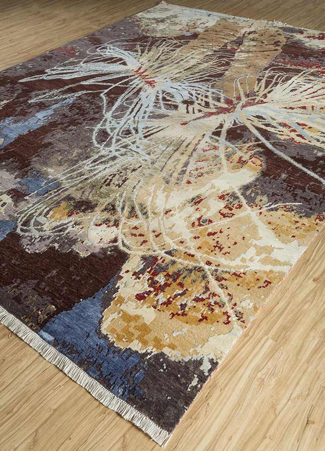 Alfombra de lana - 300 x 240 cm - beige