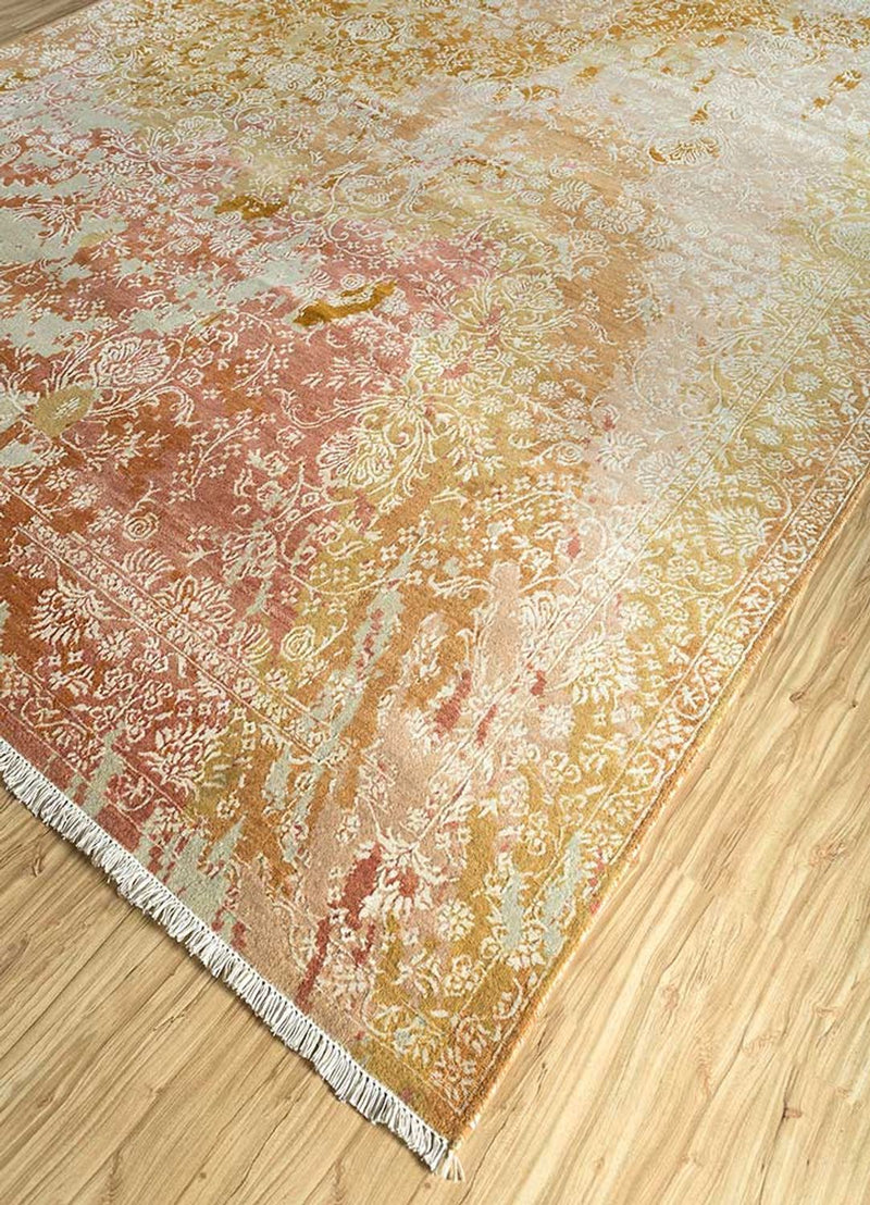 Alfombra de lana - 300 x 240 cm - naranja