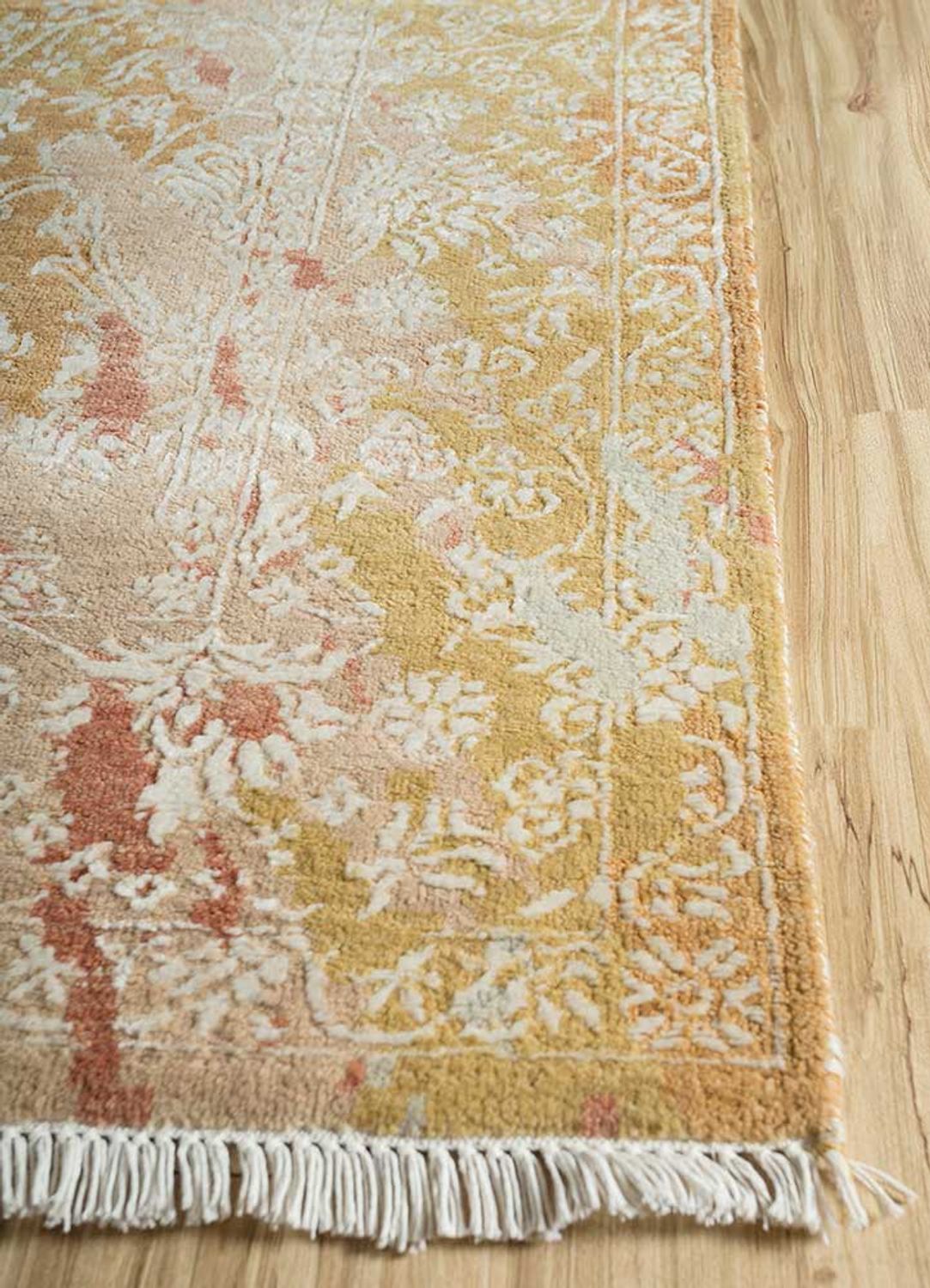 Alfombra de lana - 300 x 240 cm - naranja