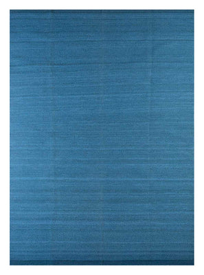 Alfombra de lana - 300 x 240 cm - azul