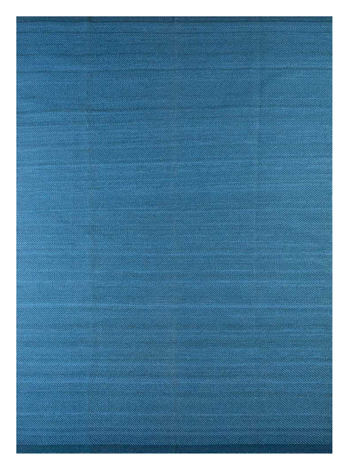 Alfombra de lana - 300 x 240 cm - azul