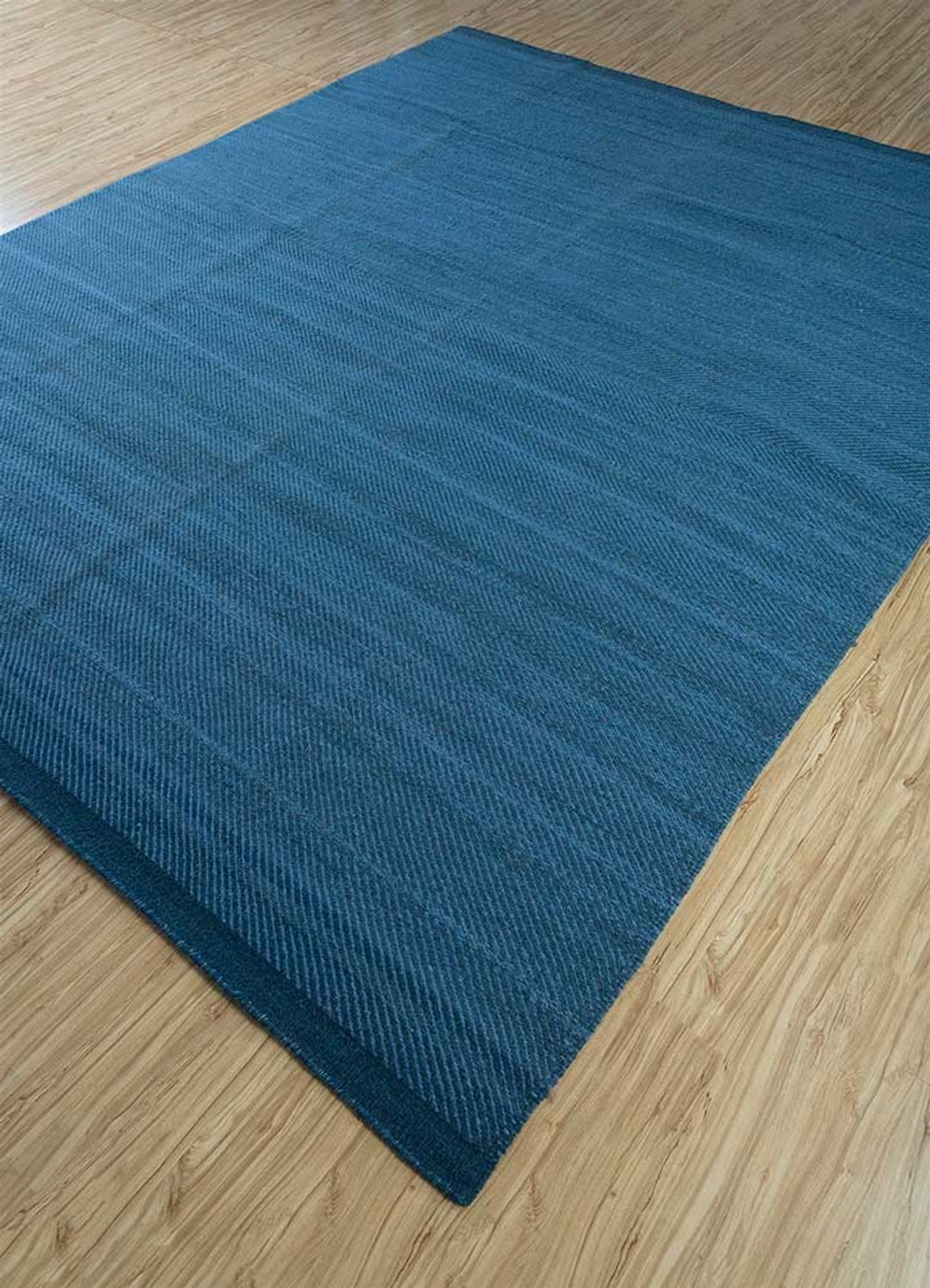 Alfombra de lana - 300 x 240 cm - azul