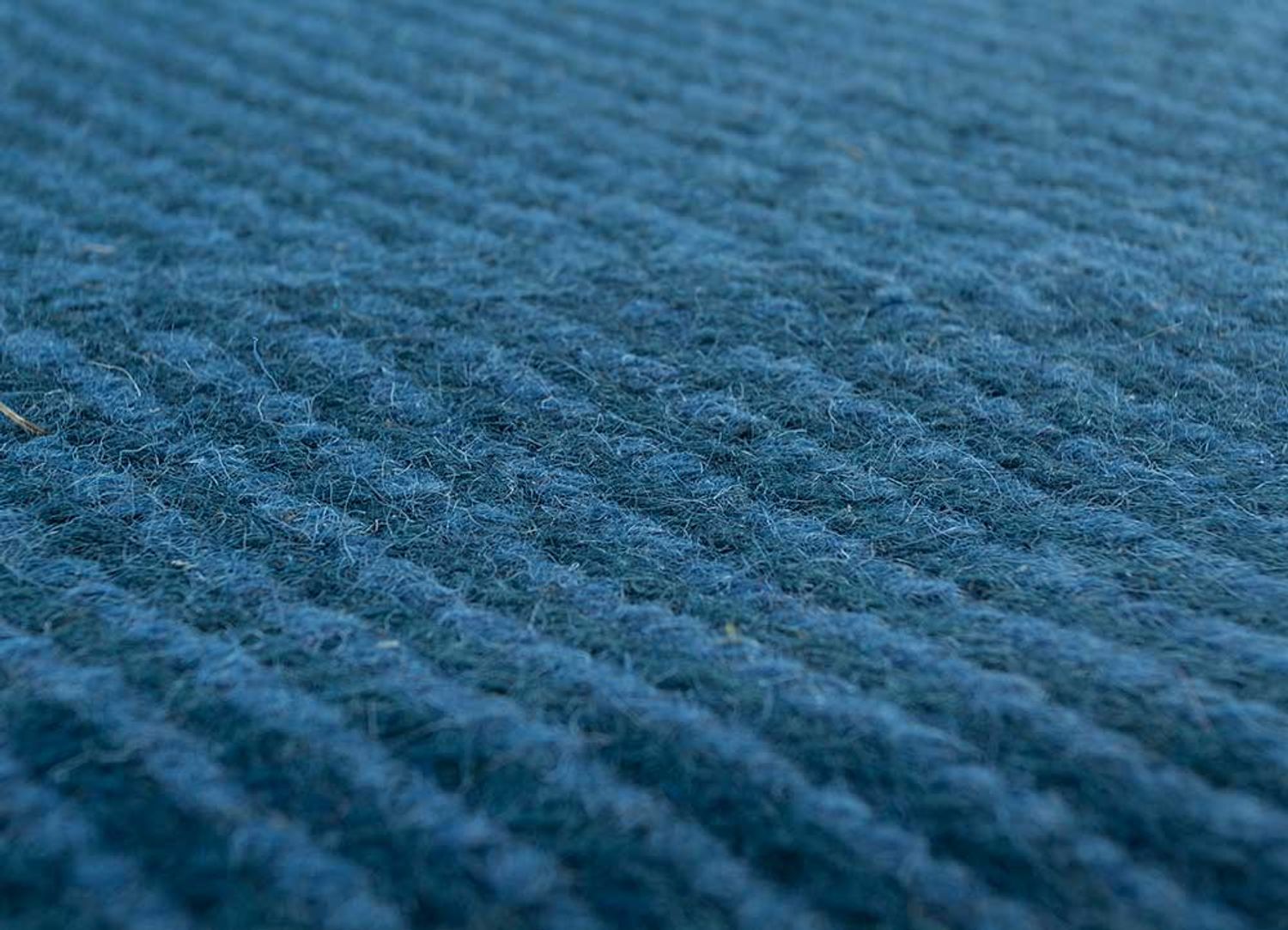 Alfombra de lana - 300 x 240 cm - azul