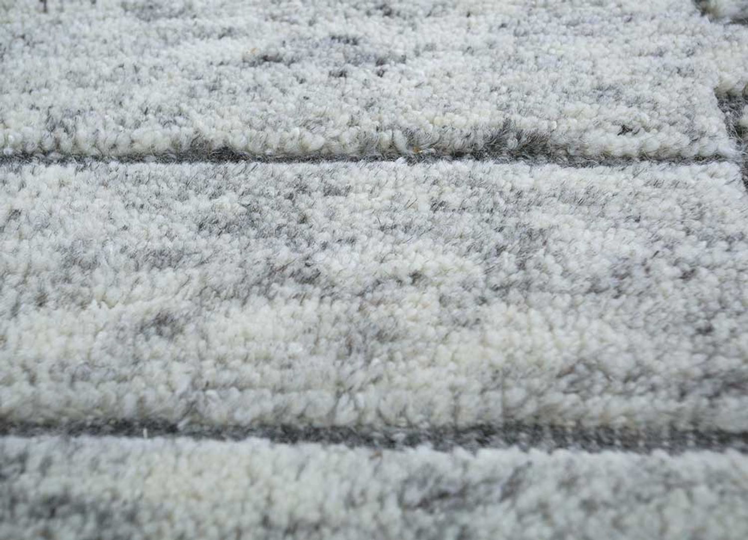 Alfombra de lana - 300 x 240 cm - gris