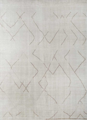 Alfombra de lana - 300 x 240 cm - crema