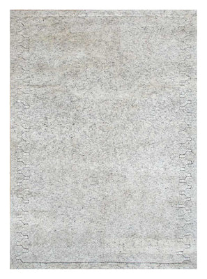Alfombra de lana - 300 x 240 cm - gris claro
