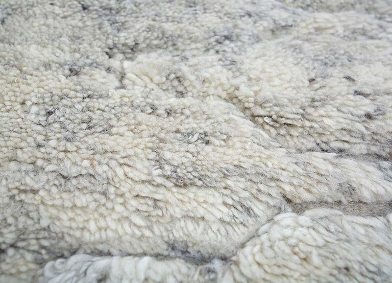 Alfombra de lana - 300 x 240 cm - gris claro