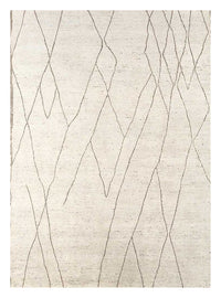 Alfombra de lana - 300 x 240 cm - blanco natural