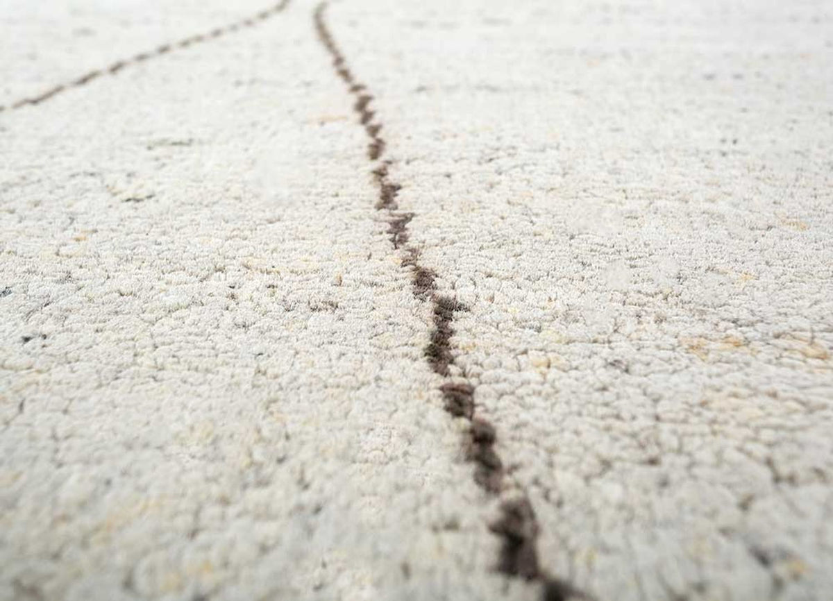 Alfombra de lana - 300 x 240 cm - blanco natural