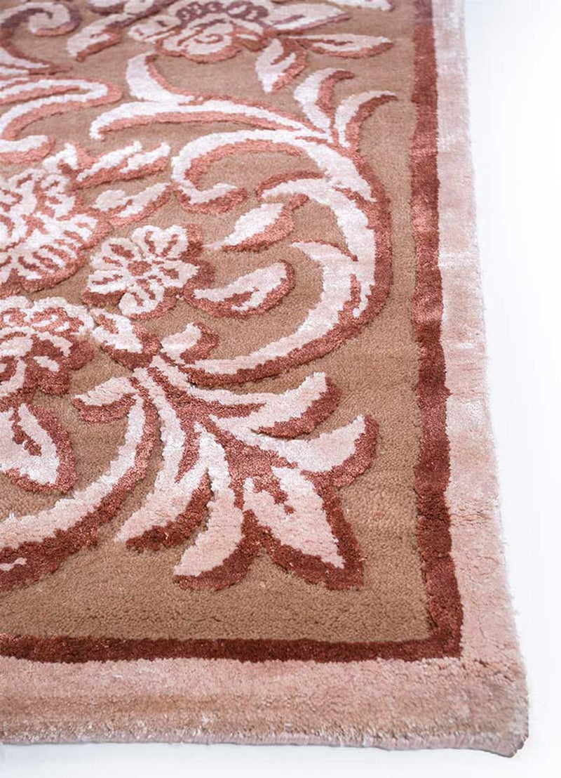 Alfombra de lana - 300 x 240 cm - rojo claro