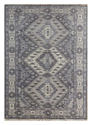 Alfombra de lana - 300 x 200 cm - gris claro