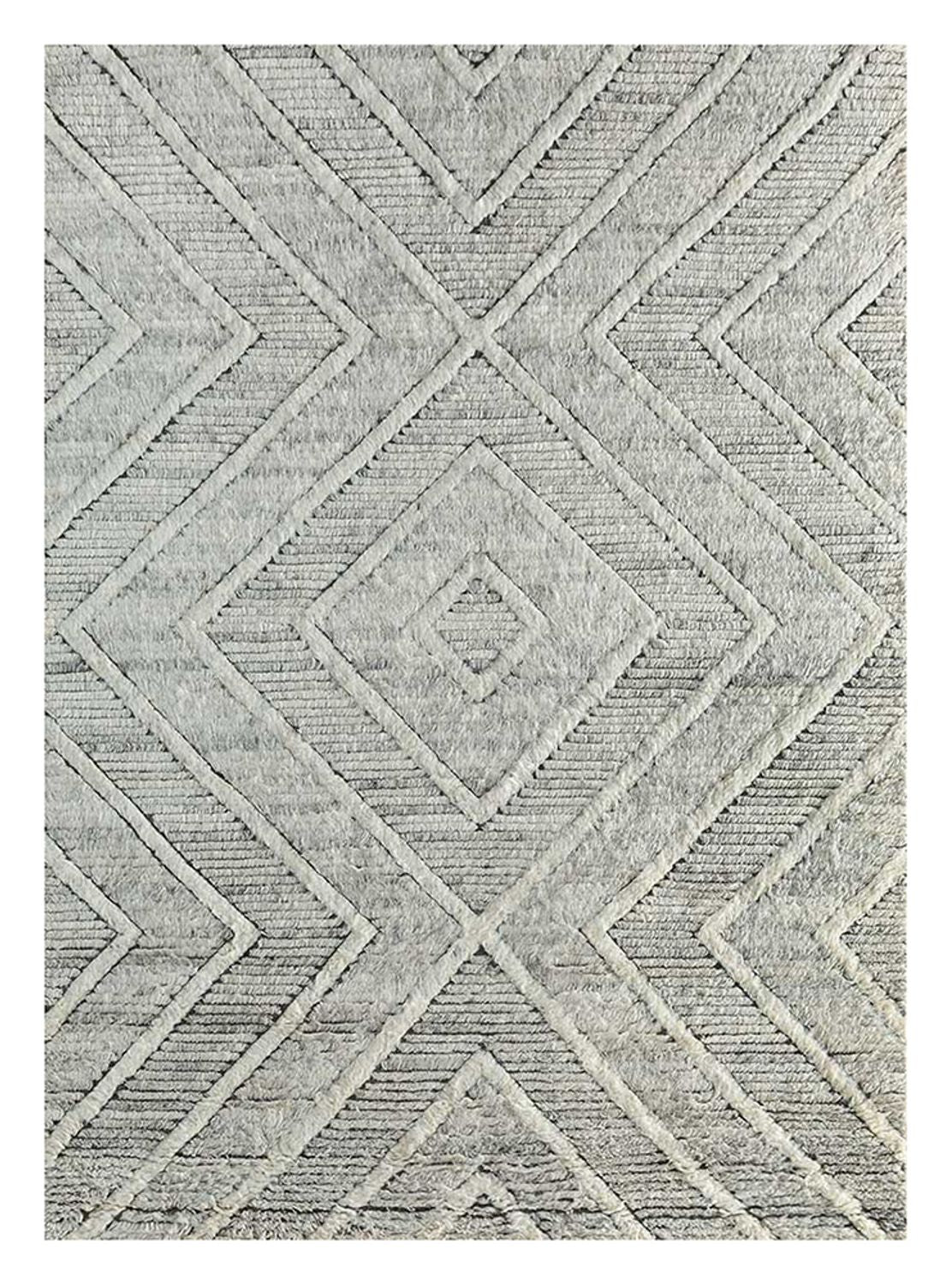 Alfombra de lana - 300 x 200 cm - crema