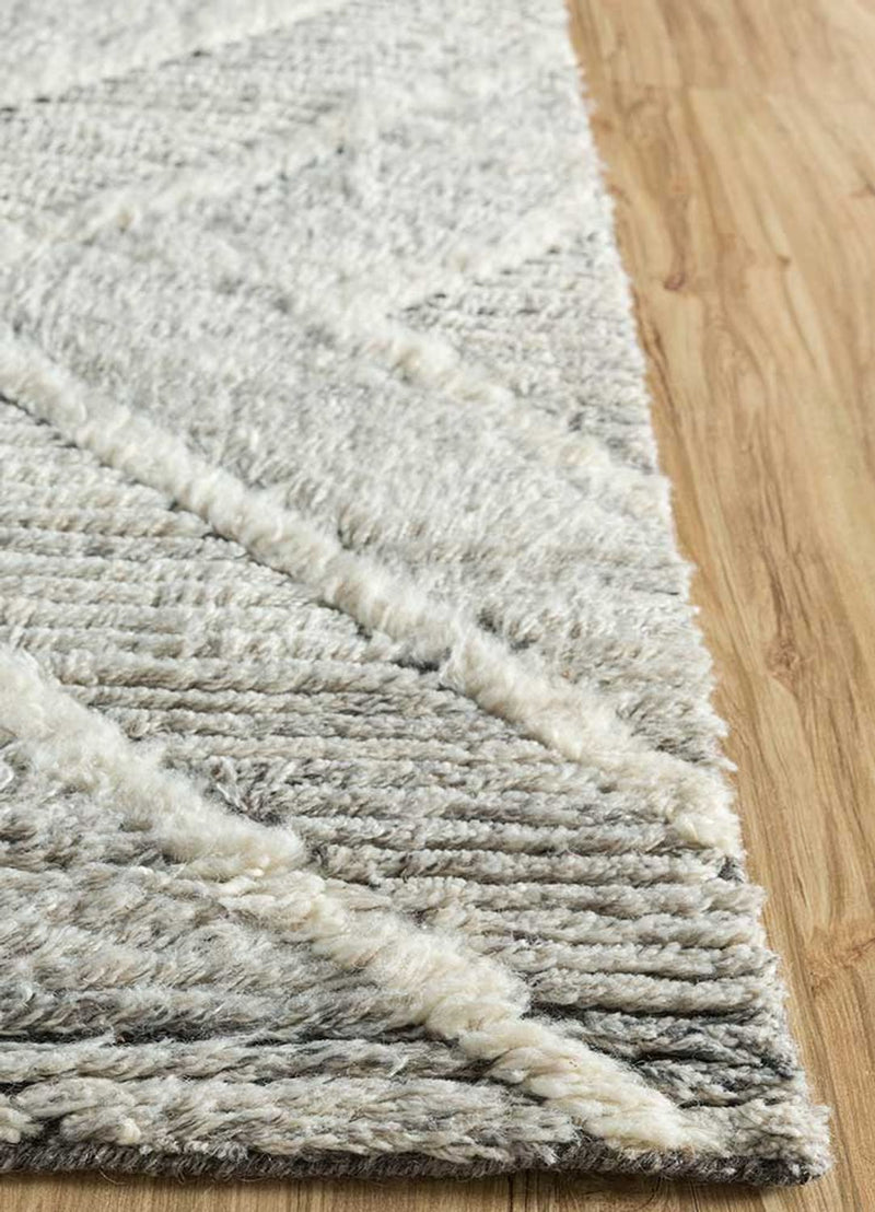 Alfombra de lana - 300 x 200 cm - crema