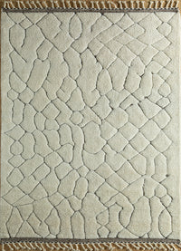 Alfombra de lana - 300 x 200 cm - crema