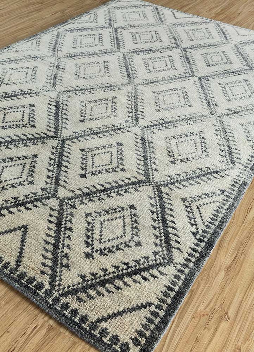 Alfombra de lana - 300 x 200 cm - crema