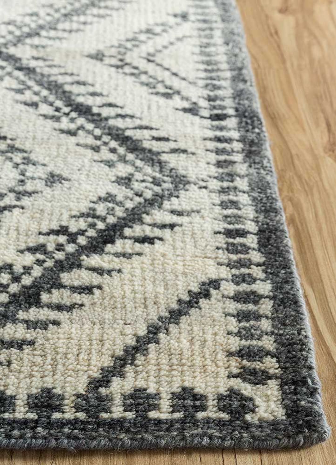 Alfombra de lana - 300 x 200 cm - crema
