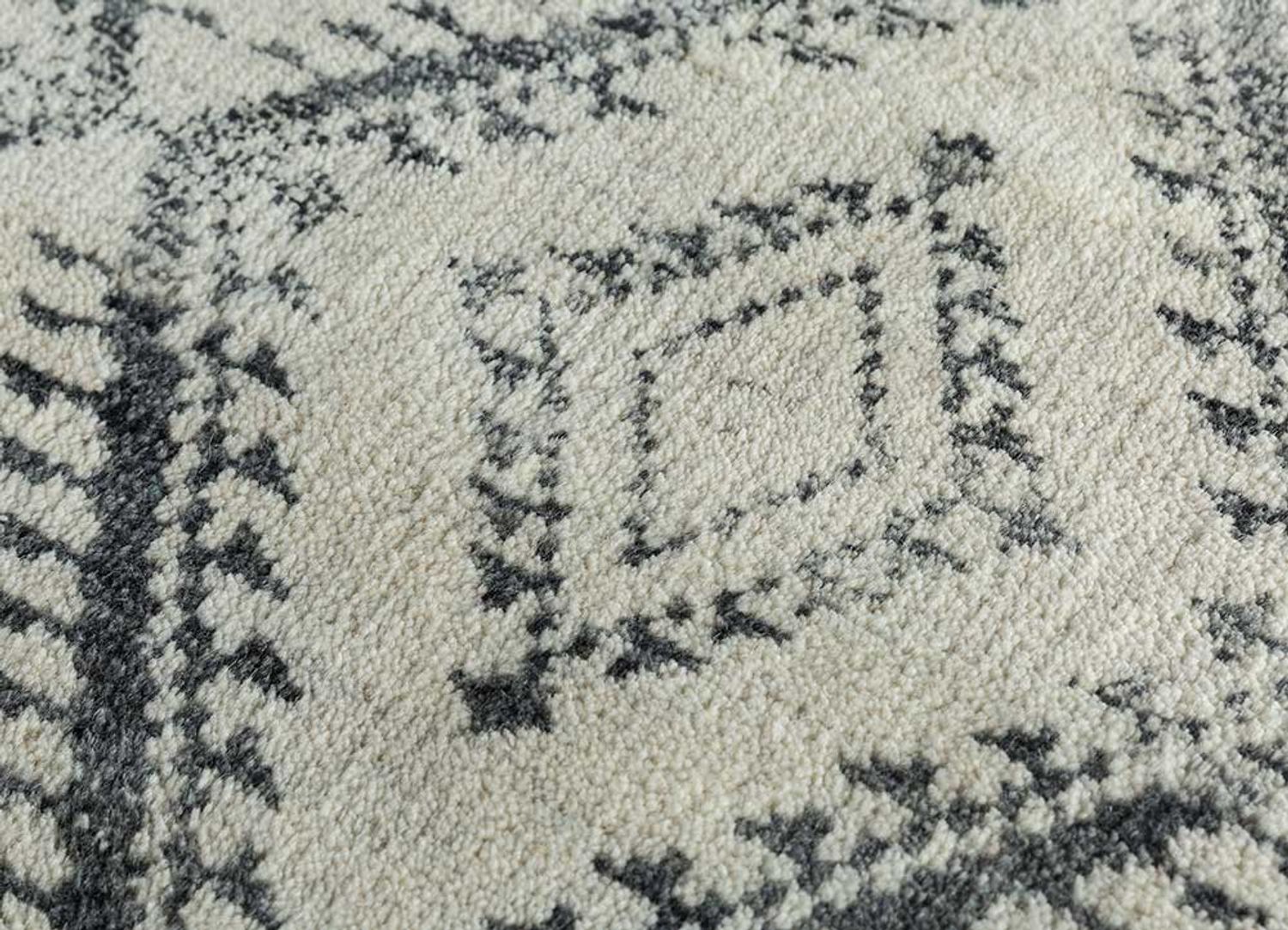 Alfombra de lana - 300 x 200 cm - crema