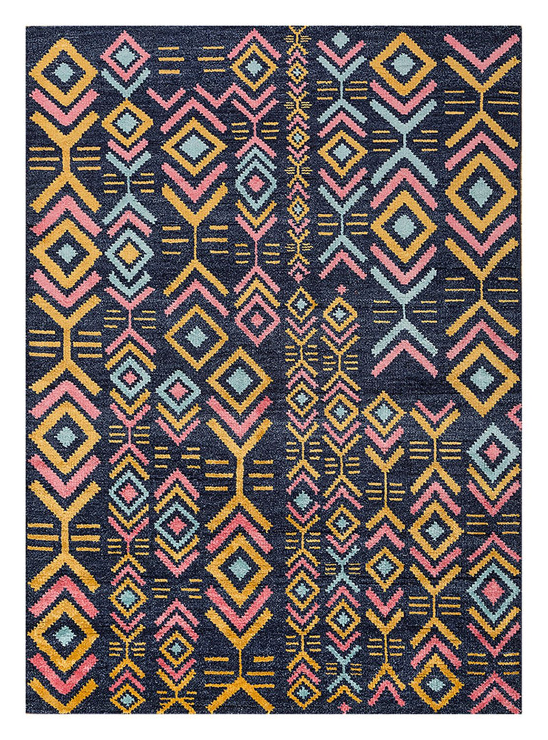 Alfombra de lana - 300 x 200 cm - azul