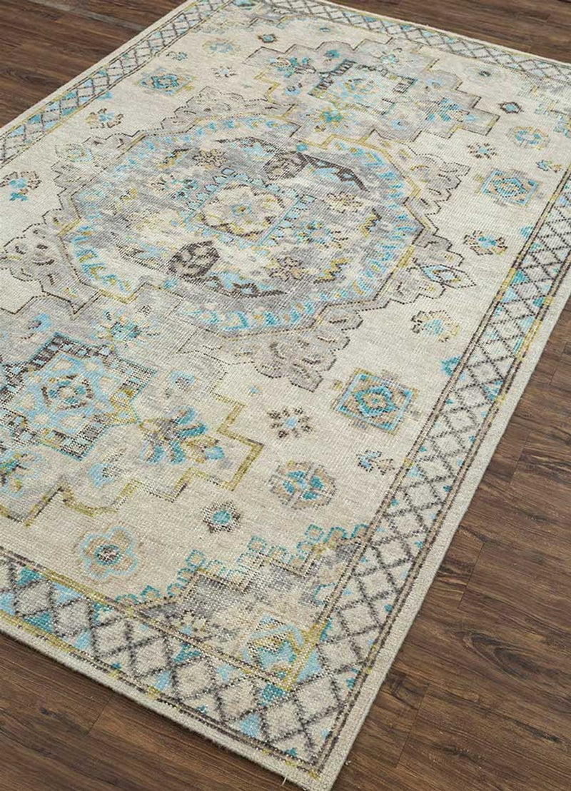 Alfombra de lana - 300 x 200 cm - crema