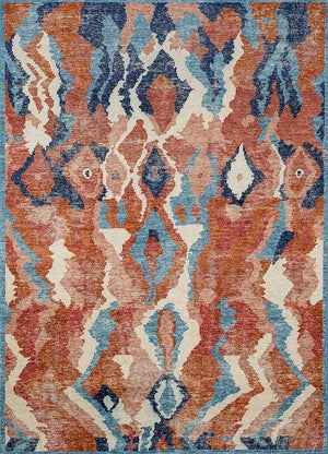 Alfombra de lana - 300 x 200 cm - naranja