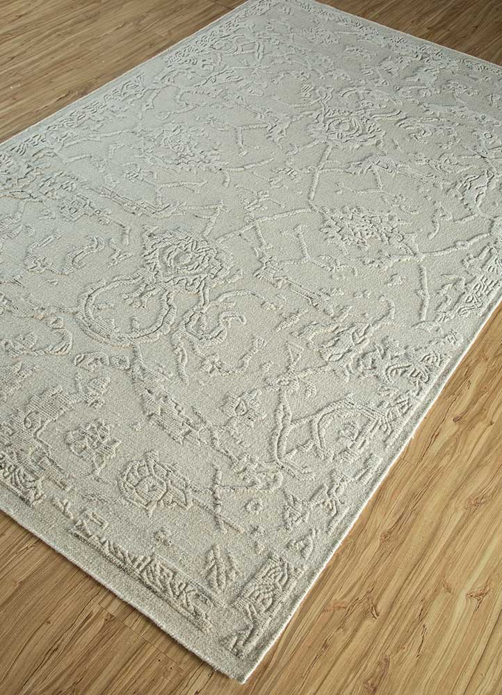 Alfombra de lana - 300 x 200 cm - crema