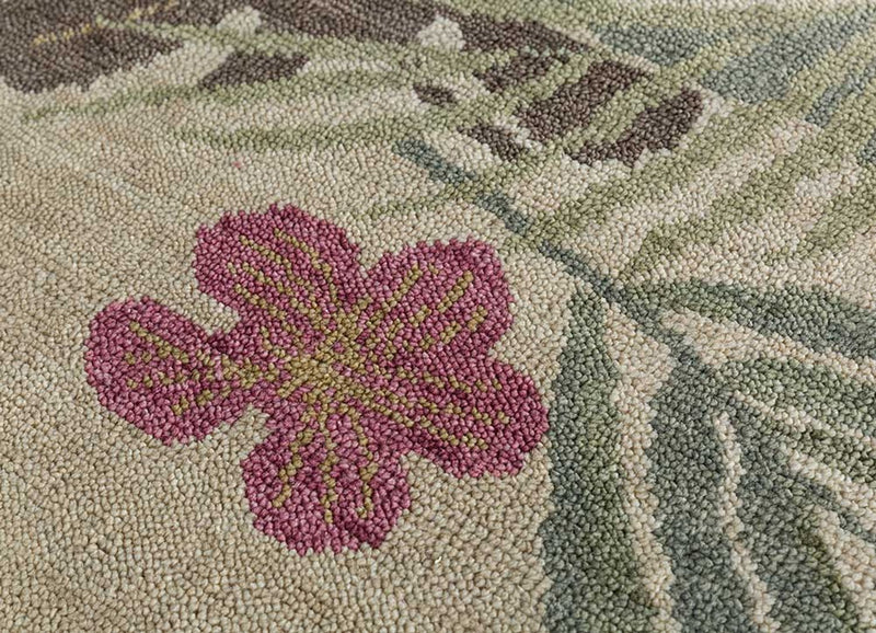 Alfombra de lana - 300 x 200 cm - oro
