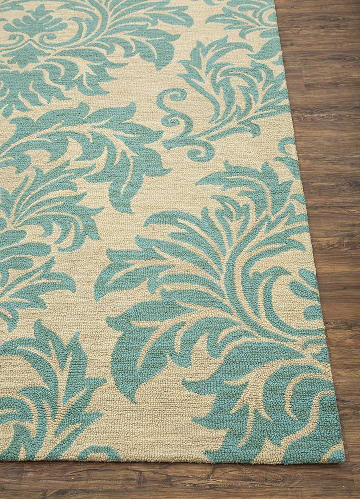 Alfombra de lana - 120 x 75 cm - multicolor