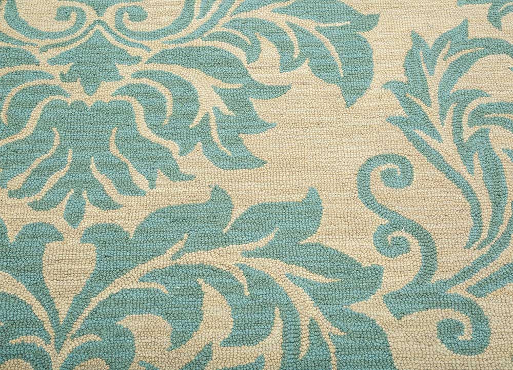 Alfombra de lana - 120 x 75 cm - multicolor